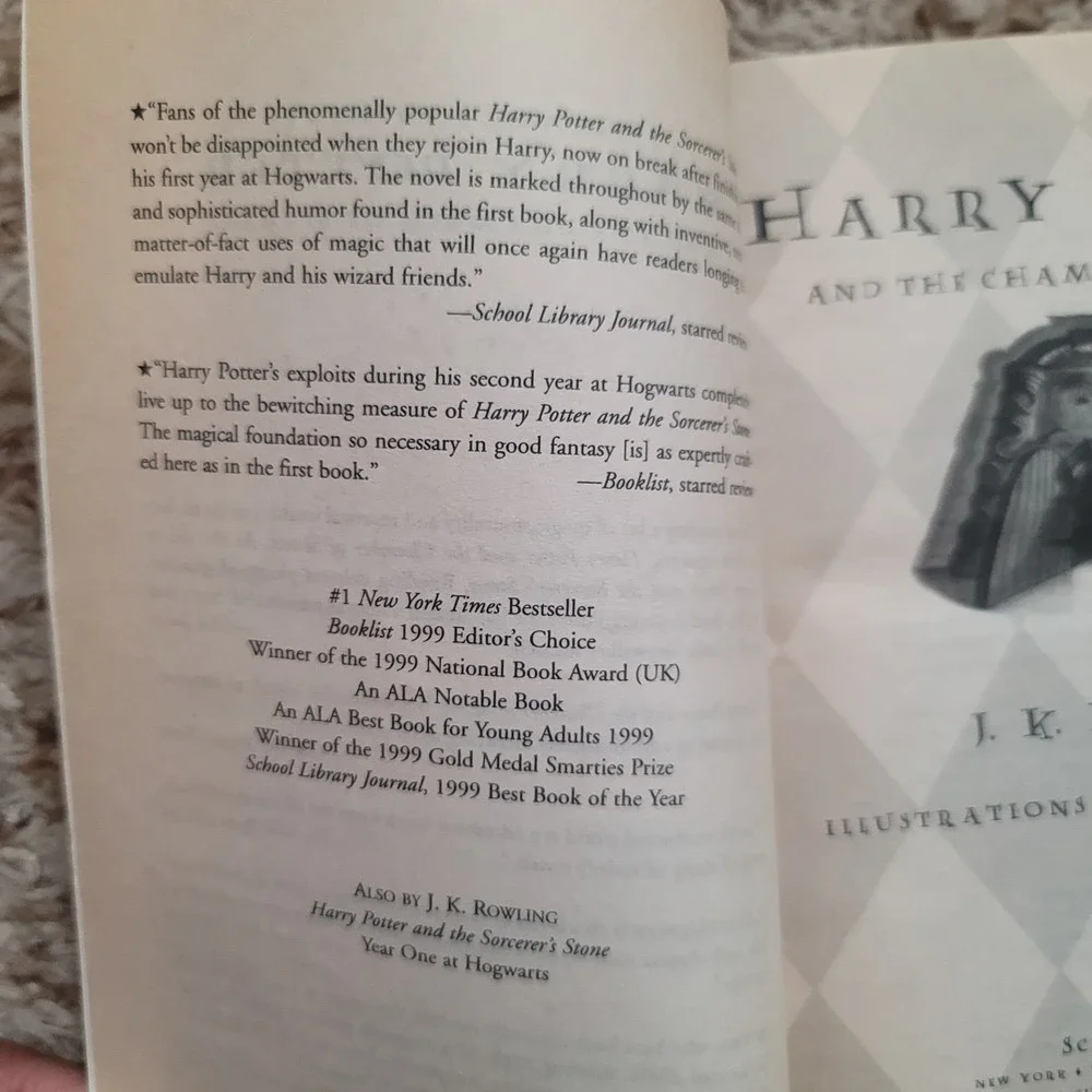 Scholastic harry potter
